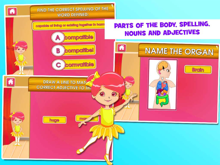 Ballerina 4th Grade School