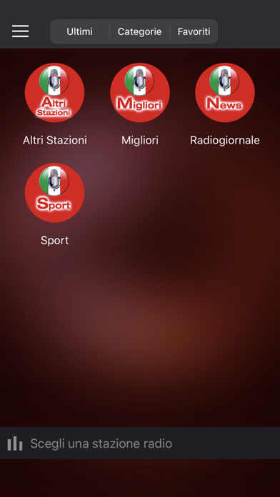 Radio Italiane - Listen Radio Screenshot
