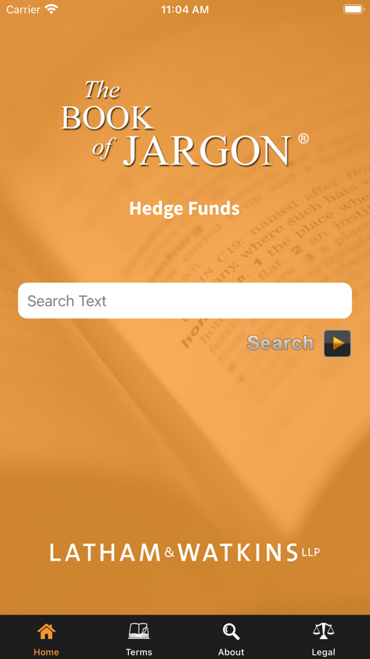 #1. The Book of Jargon® - HF (iOS) By: Latham & Watkins LLP