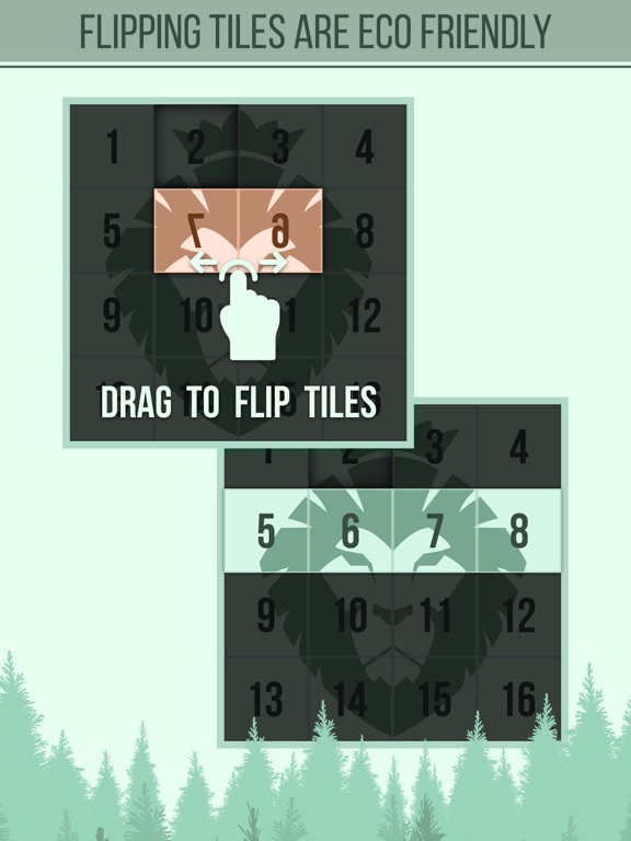 Screenshot #4 pour Flip Flop Forest Swipe Block