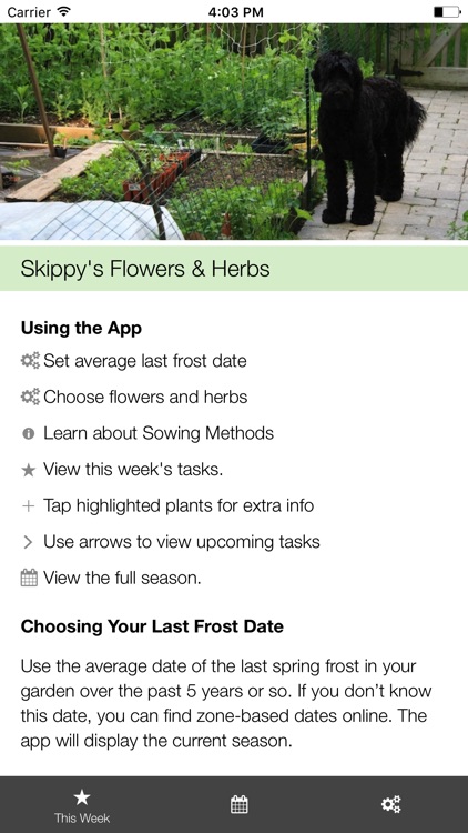 Skippys Flower and Herb Planting Calendar