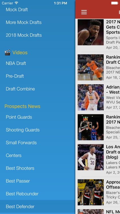Draft News for NBA Basketball screenshot-4