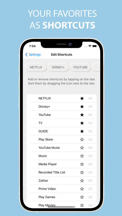 TV Remote for Sony TV Screenshot
