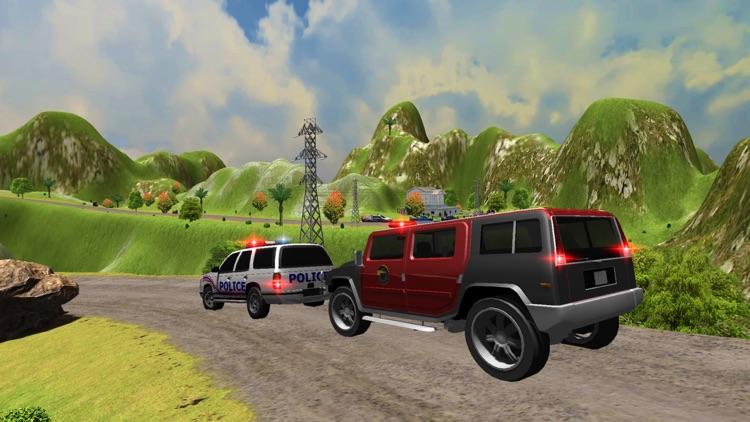 Hill Police vs Gangsters Chase