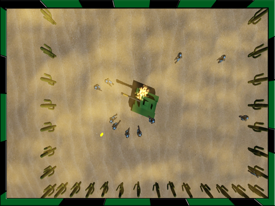Military Warzone of Tank Cannon Shooting Simulator iPad screenshot