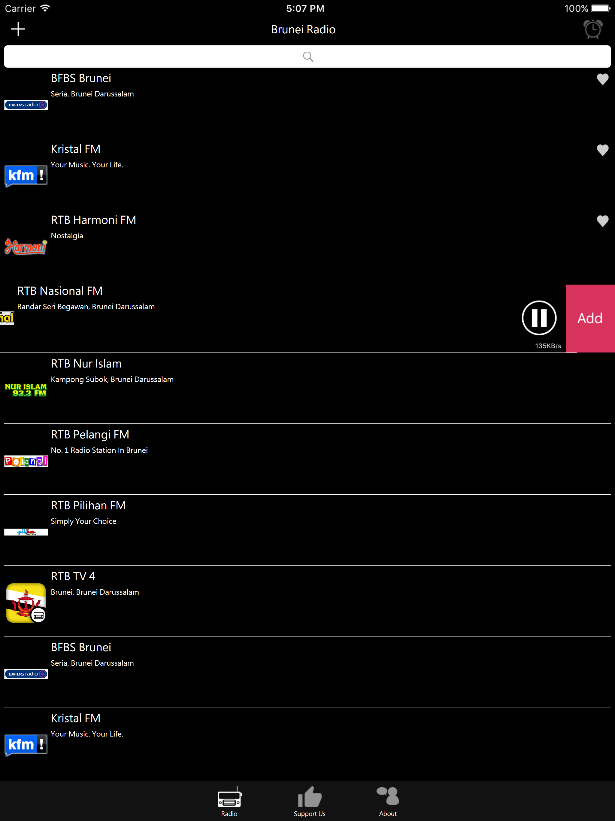 Brunei Radio screenshot 9