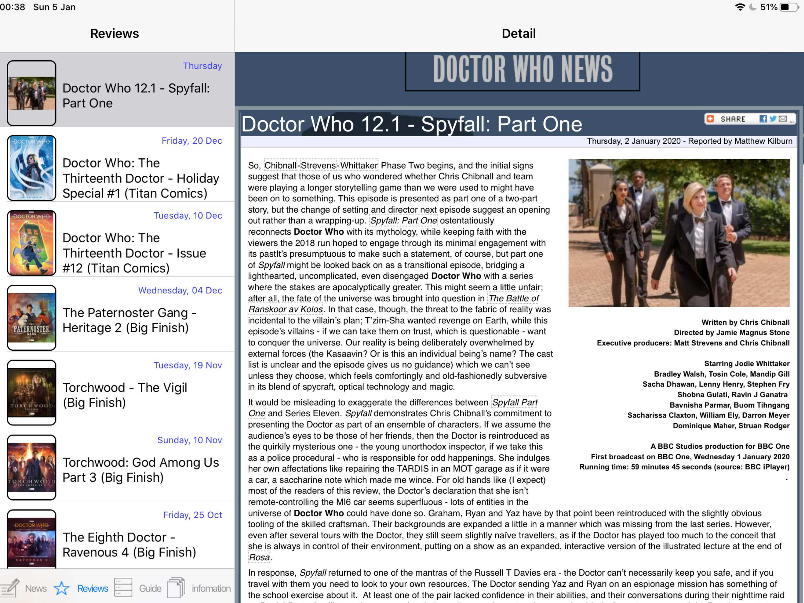 NITAS - Doctor Who News screenshot 10