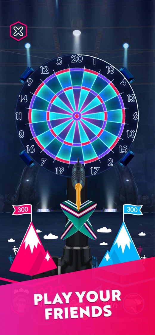 Darts of Fury: PvP Multiplayer screenshot 2