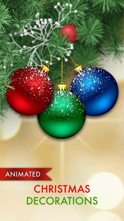 Animated Christmas Ball Decorations
