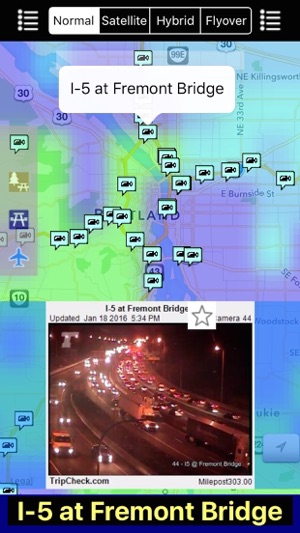 Oregon NOAA Radar with Traffic Cameras 3D(圖3)-速報App