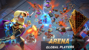 Clash of Zombies:Heroes Mobile captura de pantalla