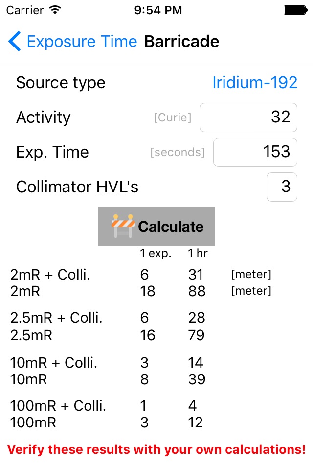 Gamma Calculator Pro screenshot 3