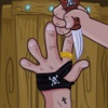 Finger Roulette Pirate - Knife Game of Courage