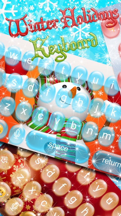 Winter Holiday.s Keyboard – Type with Xmas Spirit