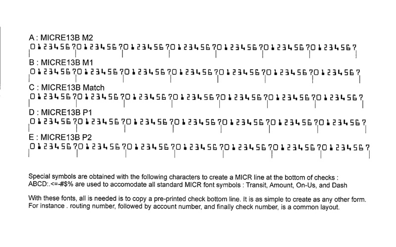 micr font suite problems & solutions and troubleshooting guide - 2