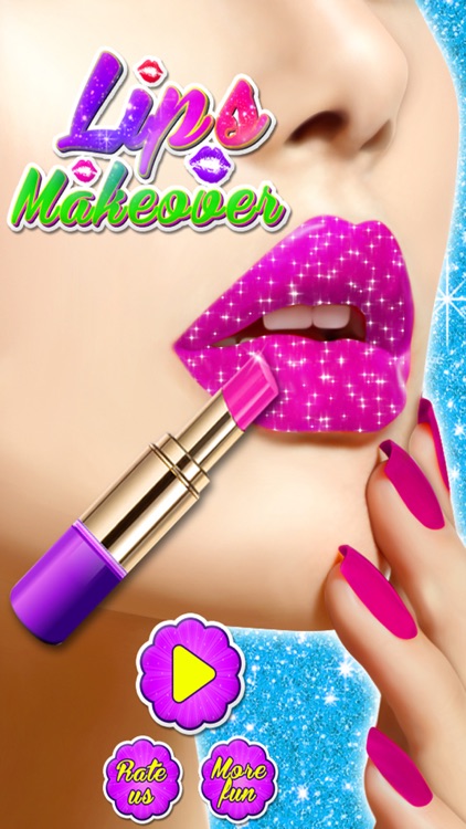 Lips Decoration Makeover - Kids & Girls Salon Game