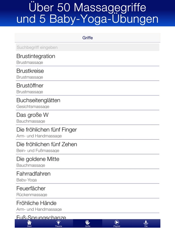 Screenshot #5 pour Babymassage mit Audioguide