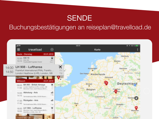 Screenshot #5 pour travelload HD Dein Reiseplan