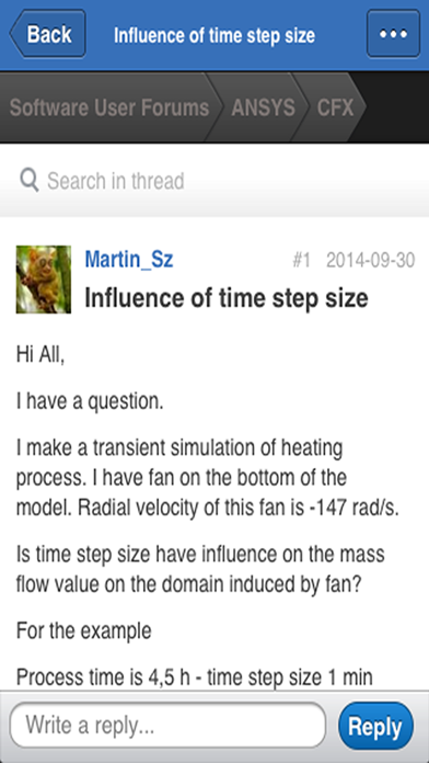 CFD Online Forum Screenshot 4 - AppWisp.com CFD Online Forum Screenshot 4 - AppWisp.com