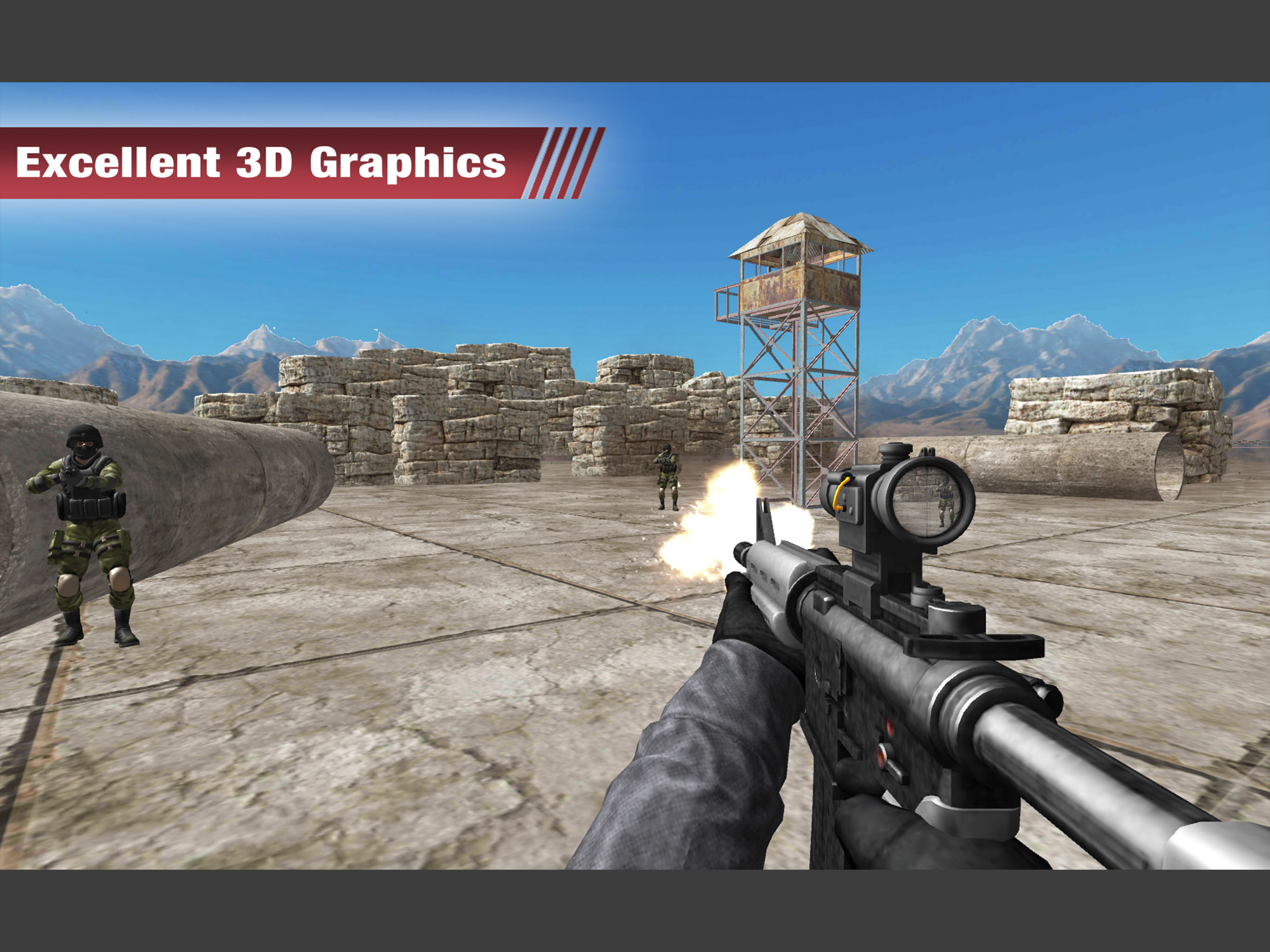 Modern Bullet Fire Online FPS