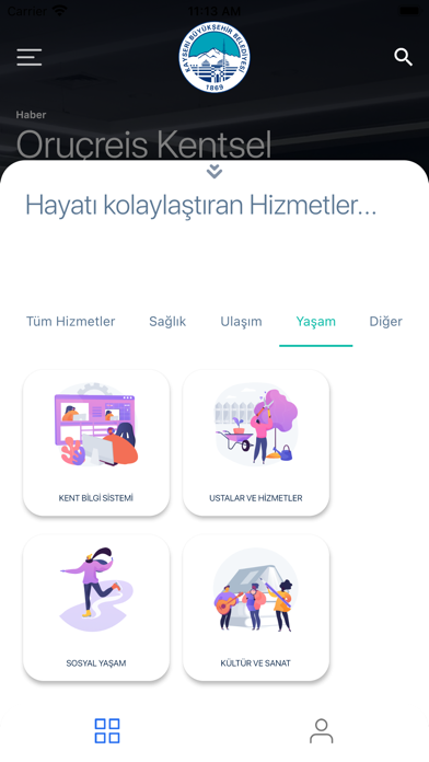 Akıllı Şehir Kayseri Screenshot