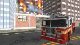 fire-fighter 911 emergency truck rescue sim-ulator iphone screenshot 1