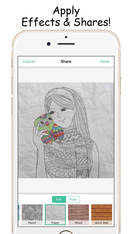 Colorful Coloring Book Art for Adults screenshot-3