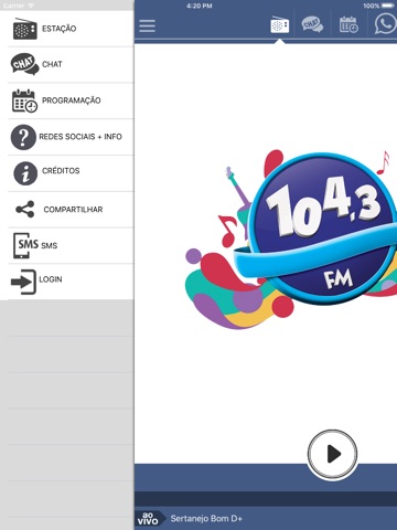 104 FM – Piumhi screenshot 2