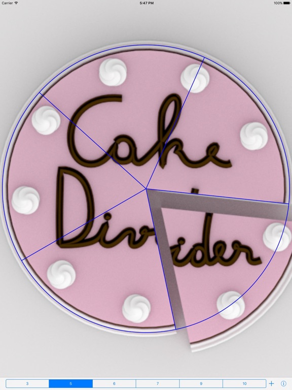 Screenshot #4 pour Cake-Divider