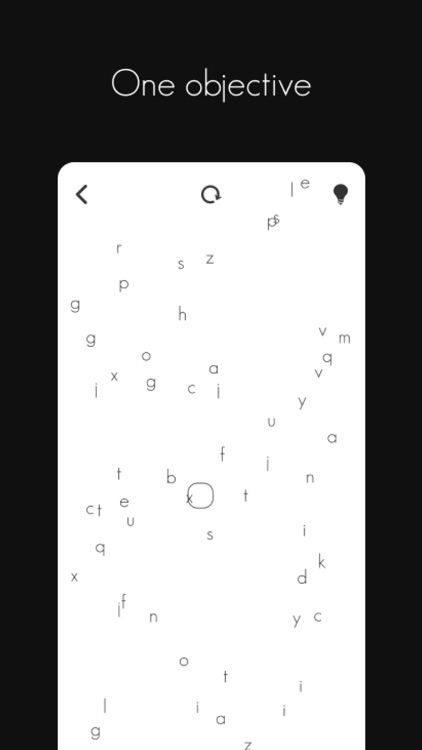 here - a puzzle game