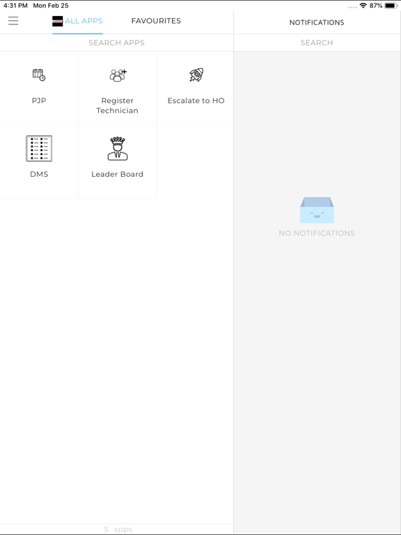 App screenshot
