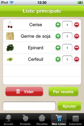 Recettes 4saisons screenshot 4