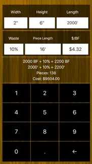 fast board foot calculator iphone images 1