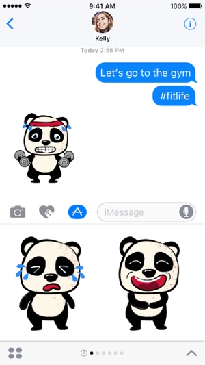 Panda Emoji by Amojee(圖2)-速報App