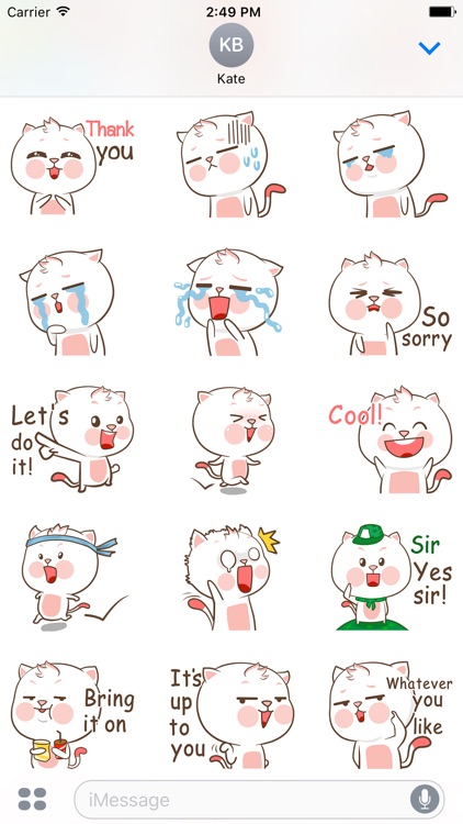 Kento The Happy Kitten Vol 2 Stickers