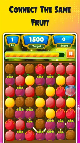 Game screenshot Fruits Link - Juice Fruits Connect & Match 3 Games mod apk