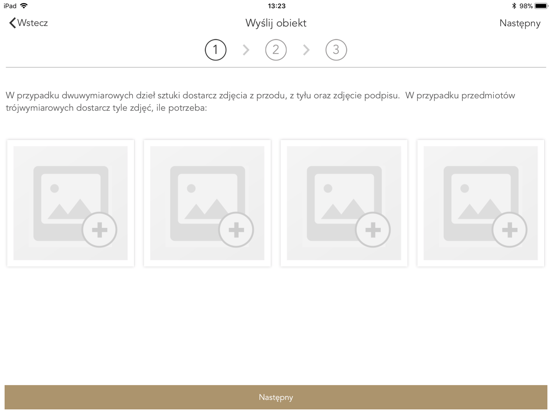 Polswiss Art iPad screenshot 4 - Shopping app