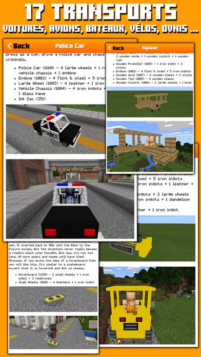 Screenshot #2 pour TRANSPORT MODS for MINECRAFT Pc EDITION