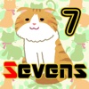 Cat Sevens (Playing card game) pure