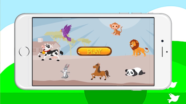 Baby block puzzles : Animals