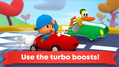 Pocoyo Racing: Car Chase Race Screenshot