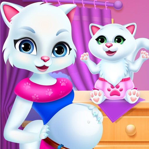 New Baby Pet Kitten Cat Games Icon