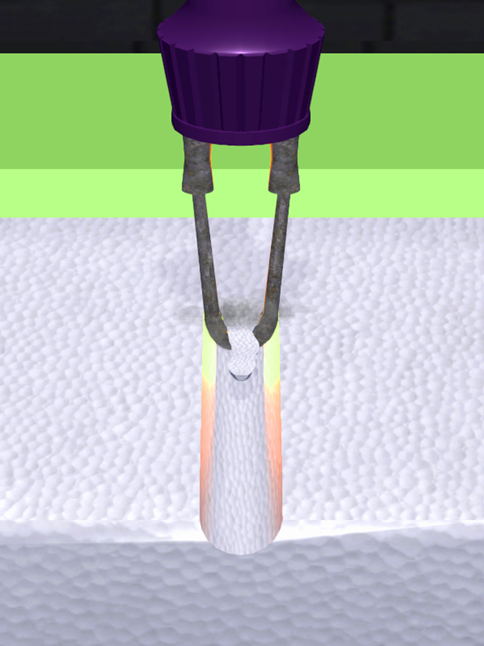 Macro Zoom game Idle Close up