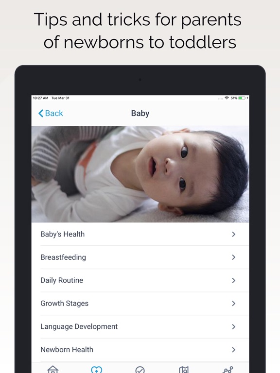 Tummy2Family iPad screenshot 4 - Medical app