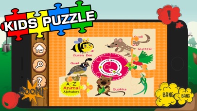 Kids ABC Jigsaw Puzzle Games:Toddler Learning Free app screenshot