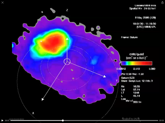 CassiniMIMI iPad screenshot