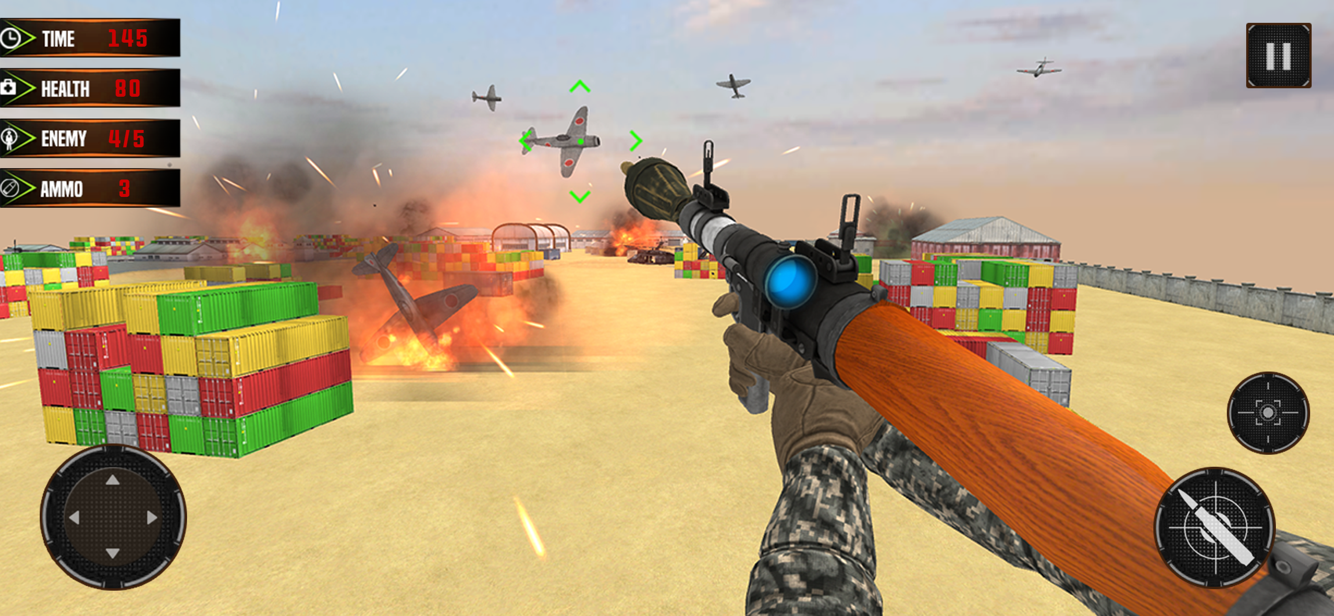 Airplane Combat Shooting Games screenshot 3