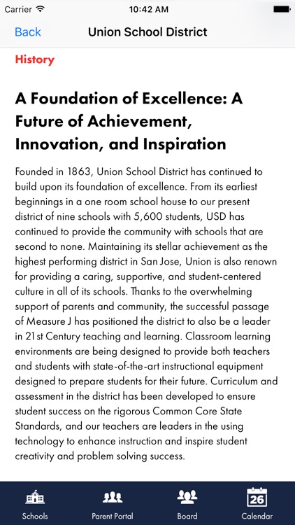 Union School District