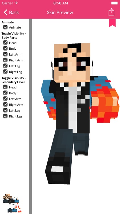 SS Skin For Minecraft Edition