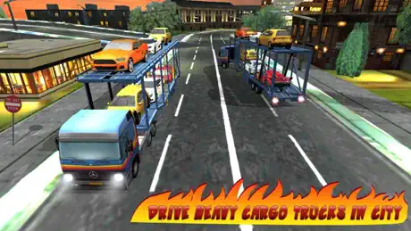 Heavy Duty Car Transporter 3D